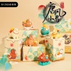 Baimao Original Tang-style Little Horse Cute Series resin figurine ornaments, creative car desktop decorations, Year of the Horse gifts Specification image